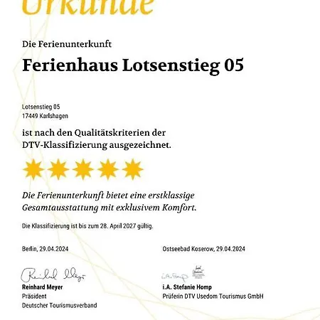 Holiday home Lotsenstieg 05 *
